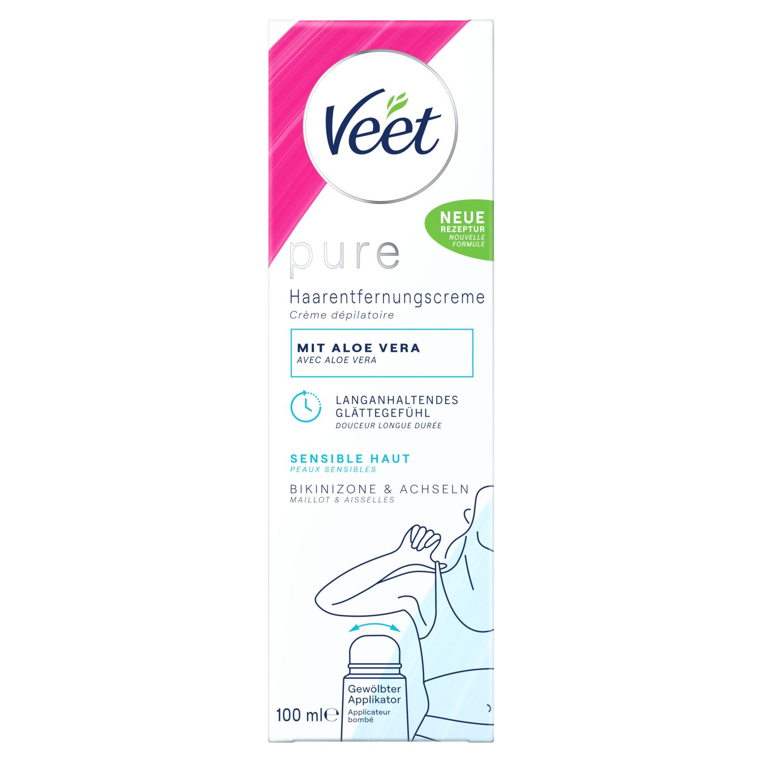 Veet Pure Enthaarungscreme Bikini & Achseln, Bild 2 von 3