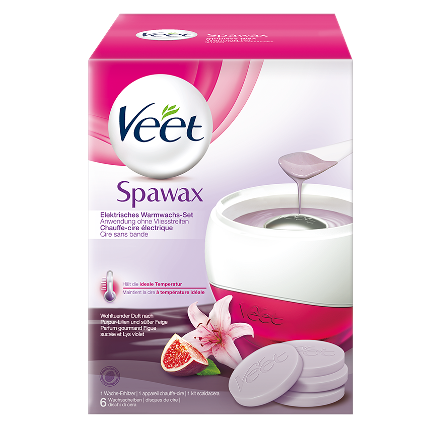 Veet Spawax Elektrisches Warmwachs-Set