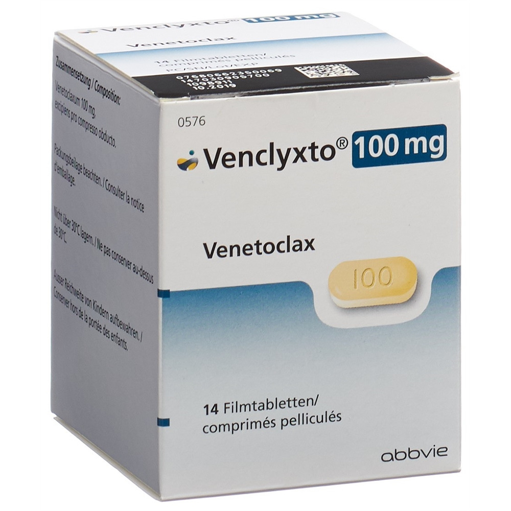 VENCLYXTO Filmtabl 100 mg Blist 14 Stk, Hauptbild