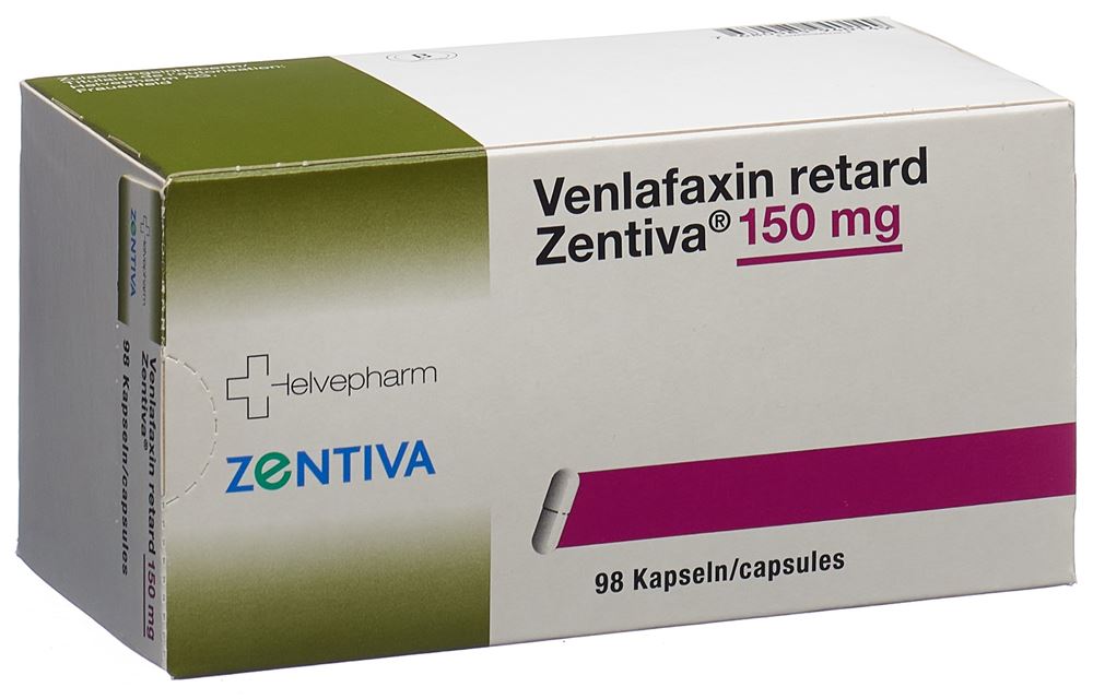 VENLAFAXINE ret Zentiva 150 mg, image principale VENLAFAXINE ret Zentiva 150 mg, image principale