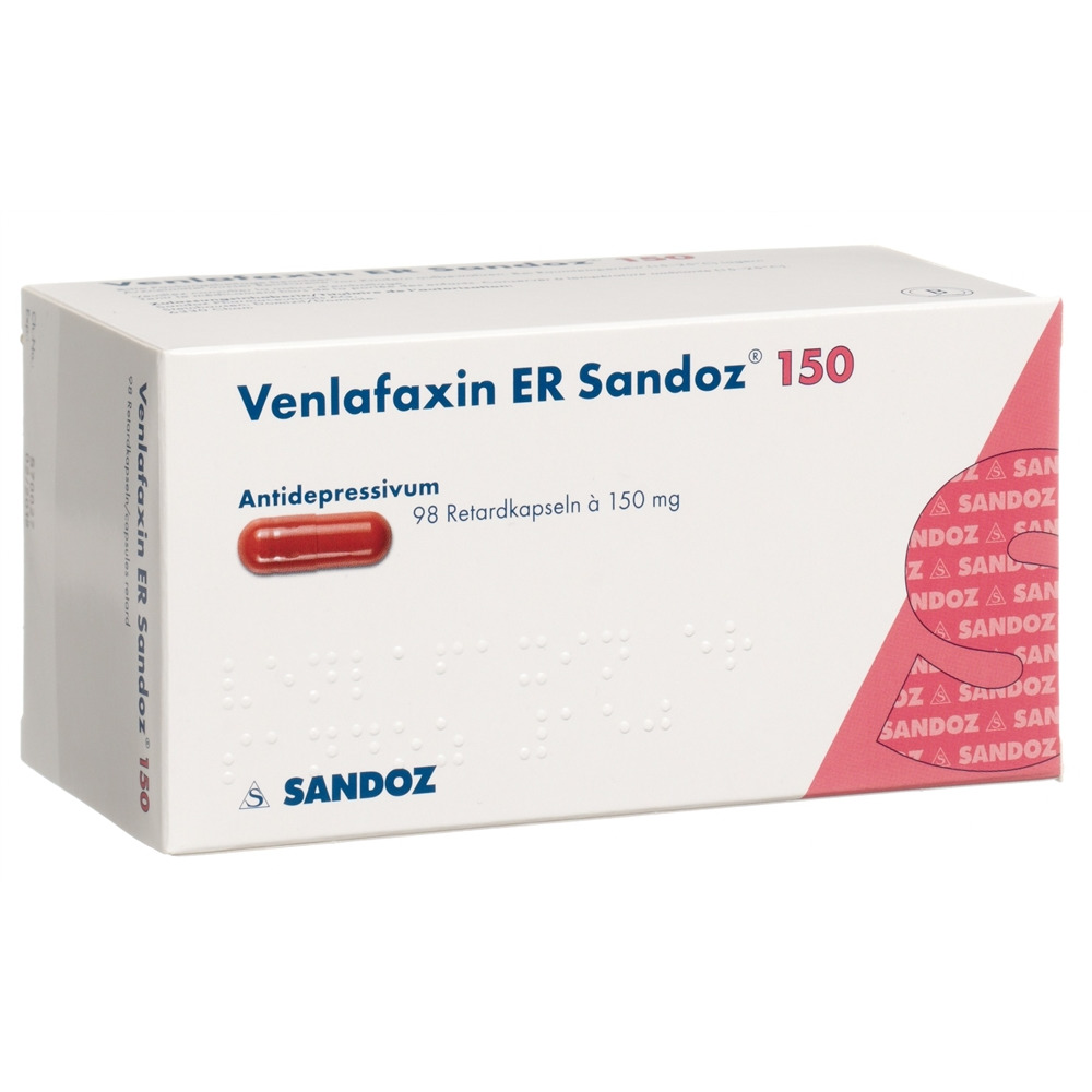 VENLAFAXINE Sandoz 150 mg, image principale