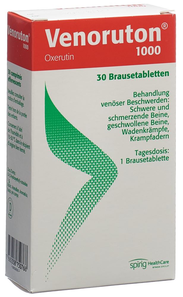 VENORUTON Brausetabl 1000 mg Ds 30 Stk