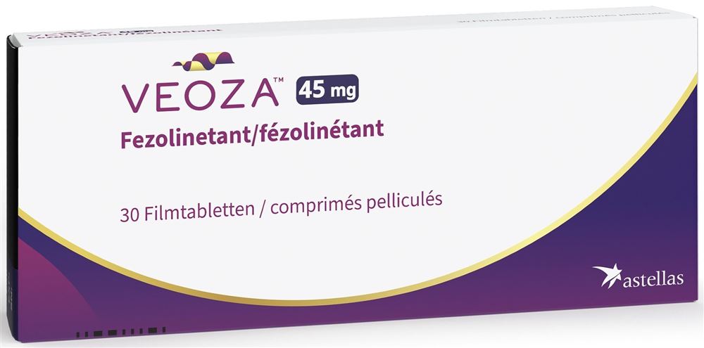VEOZA cpr pell 45 mg blist 30 pce, image principale