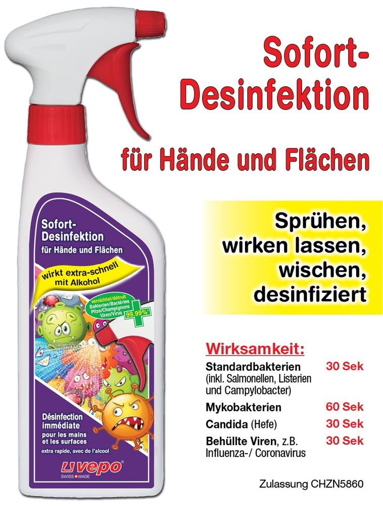 VEPO Sofort Desinfektion, Bild 2 von 3