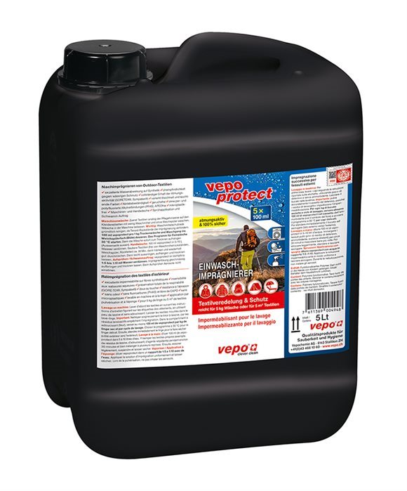 VEPOPROTECT imperméabilisant pour le lavage