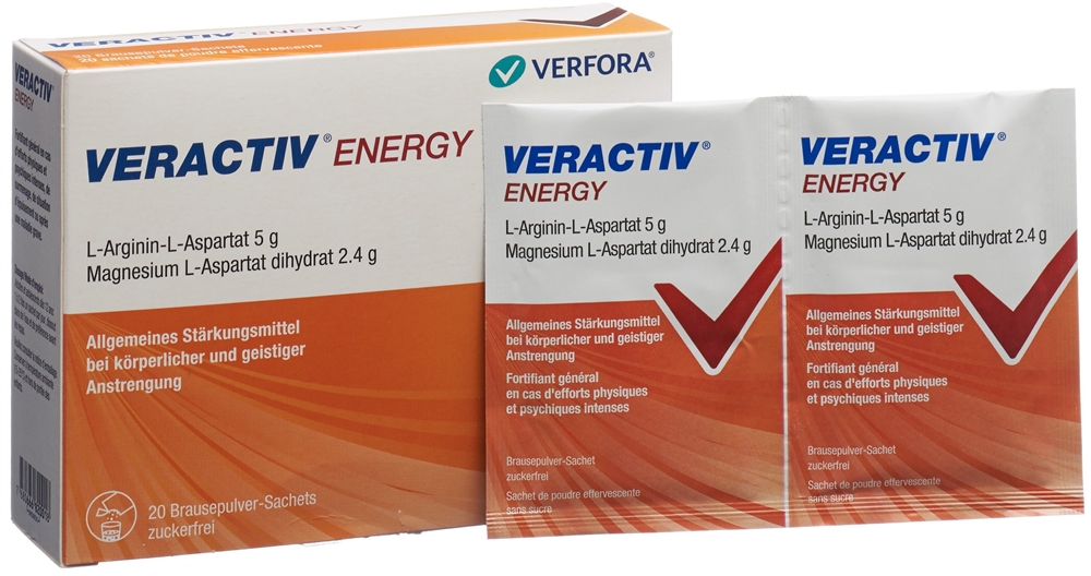 VERACTIV Veractiv Energy Brause Plv Btl 20 Stk, Bild 2 von 5