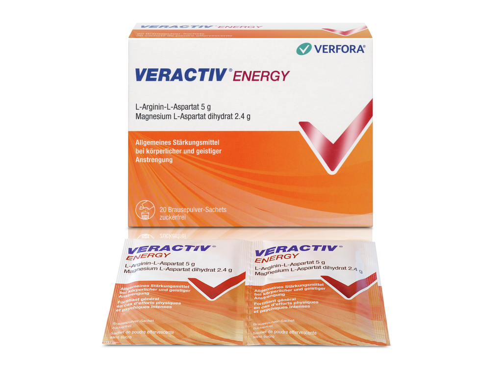 VERACTIV Veractiv Energy Brause Plv Btl 20 Stk