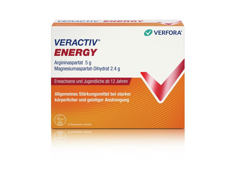 VERACTIV Veractiv Energy Brause Plv Btl 20 Stk