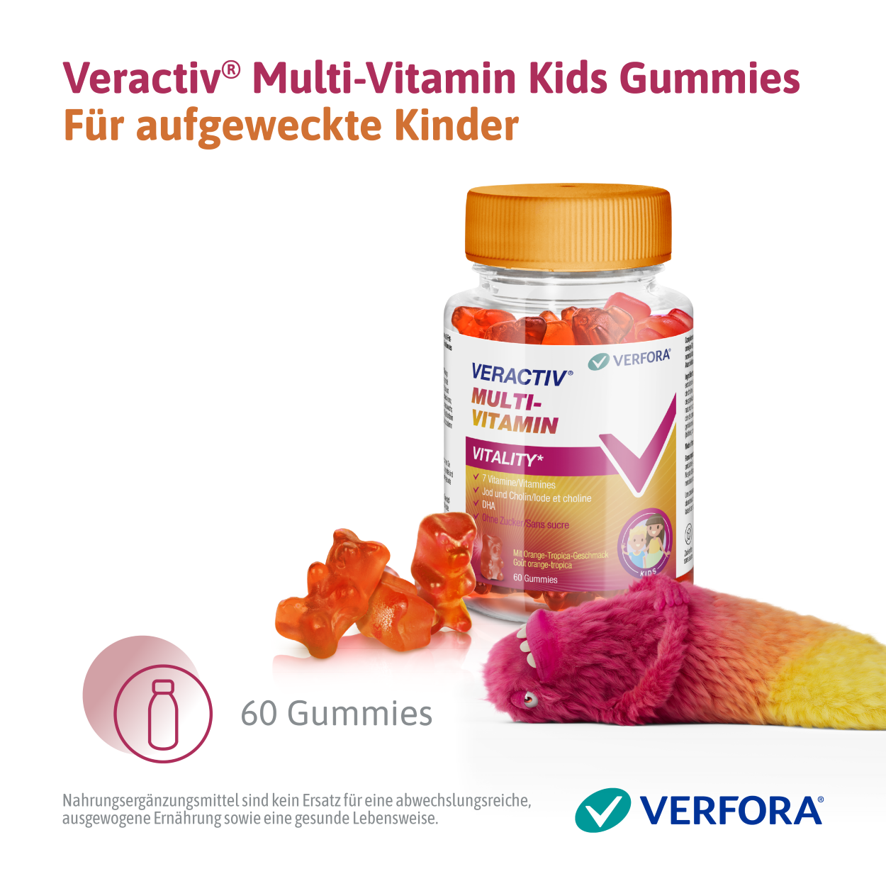 VERACTIV Multivitamin Kids Gummies, image 2 sur 5