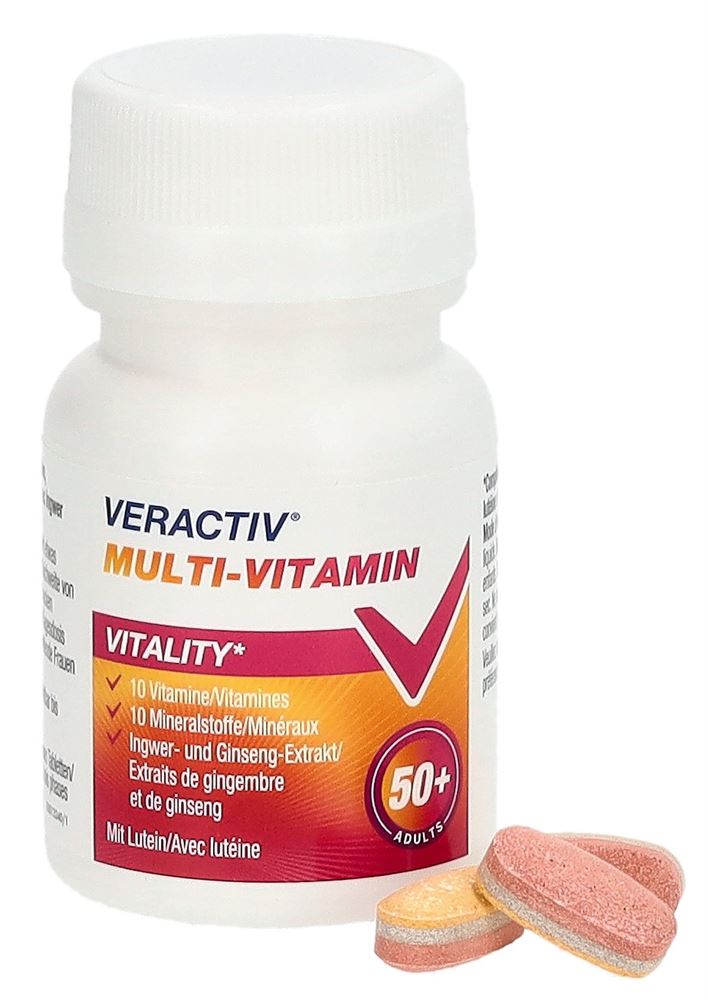 VERACTIV multivitamine 50+ 3-phases, image 4 sur 5