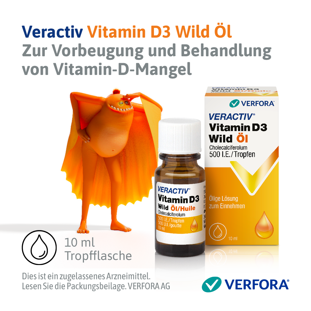 VERACTIV Vitamin D3 Wild 500 IE/Tropfen, image 2 sur 5