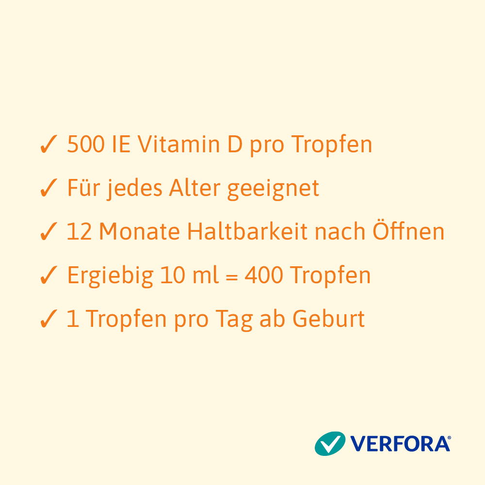 VERACTIV Vitamin D3 Wild 500 IE/Tropfen, image 4 sur 5