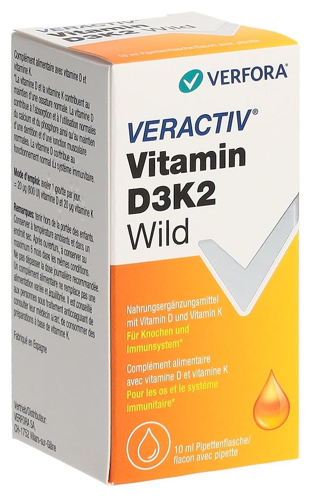 VERACTIV Vitamin D3K2 Wild