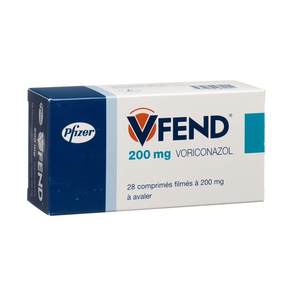 VFEND cpr pell 200 mg blist 28 pce, image 2 sur 2