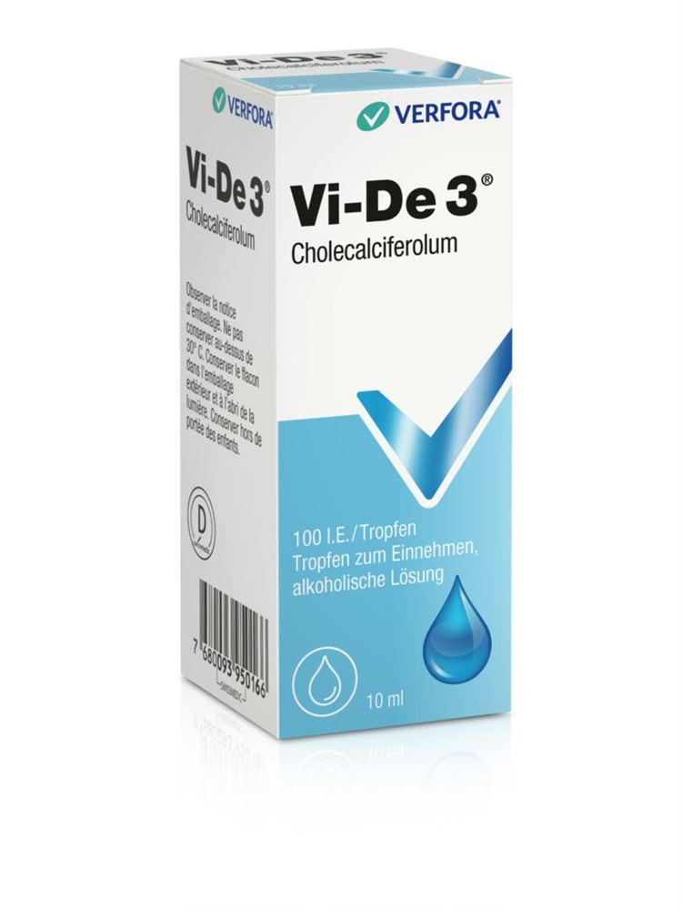 VI-DE 3 gouttes 4500 IE/ml 10 ml