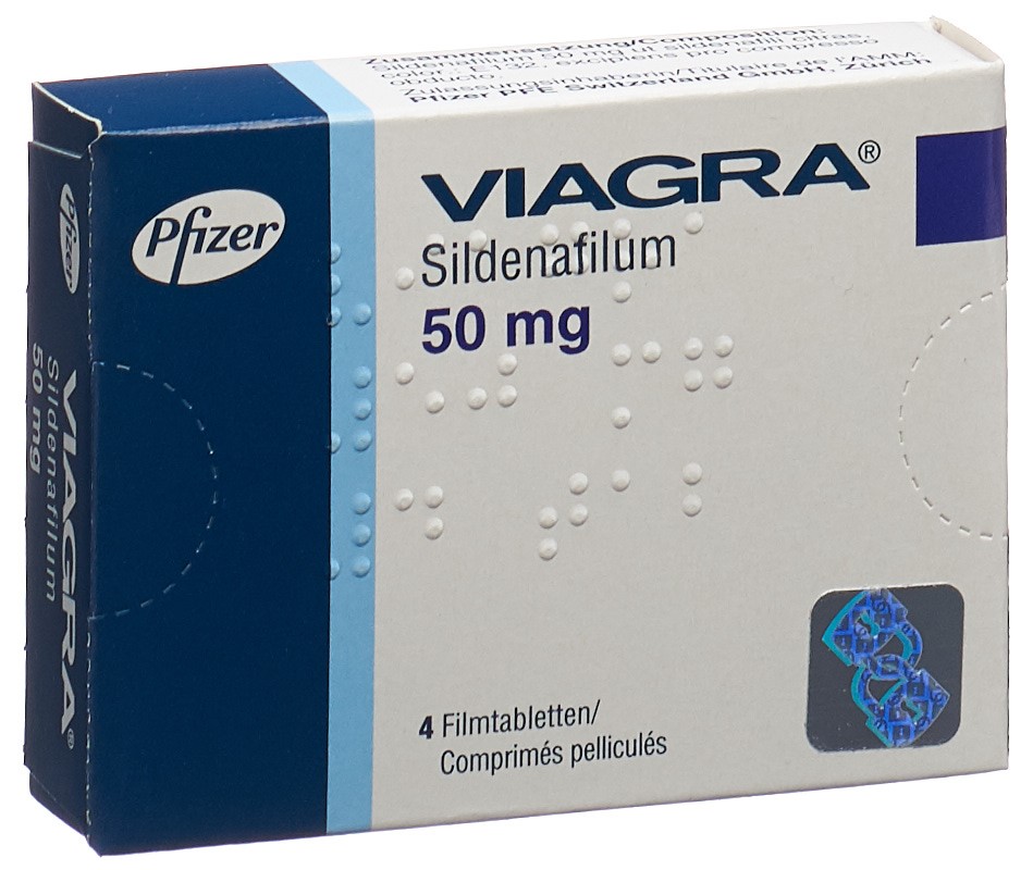 VIAGRA Filmtabl 50 mg Blist 4 Stk, Hauptbild