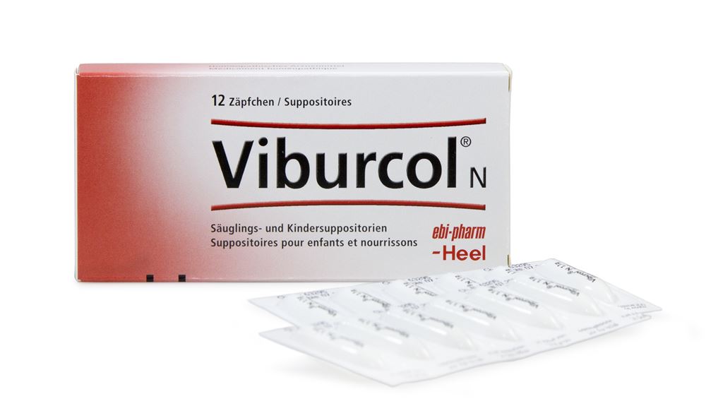 VIBURCOL supp blist 12 pce