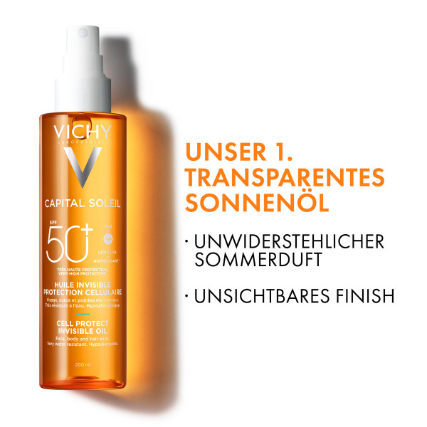 Vichy Capital Soleil Cellprotection Oil, image 3 sur 4
