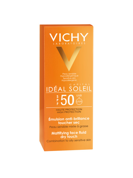 Vichy Capital Soleil Emulsion anti-brillance toucher sec, image 2 sur 4