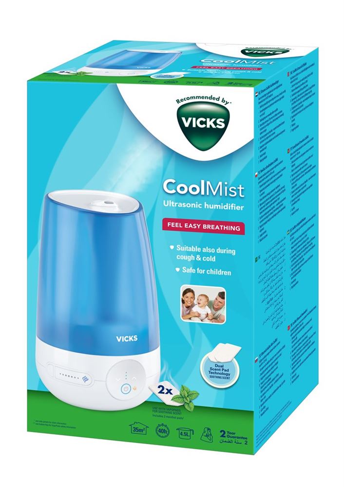 Vicks Cool Mist humidificateur à ultrasons