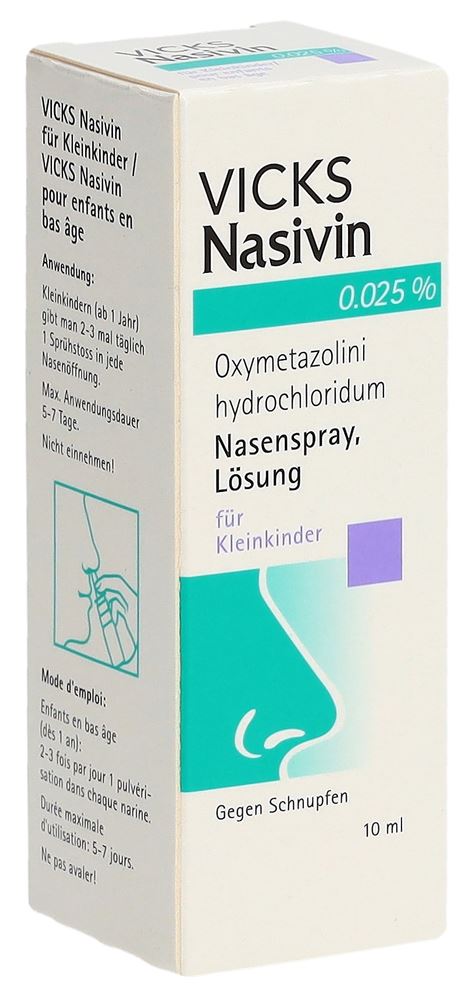 Vicks spray nasal 0.025 % fl 10 ml