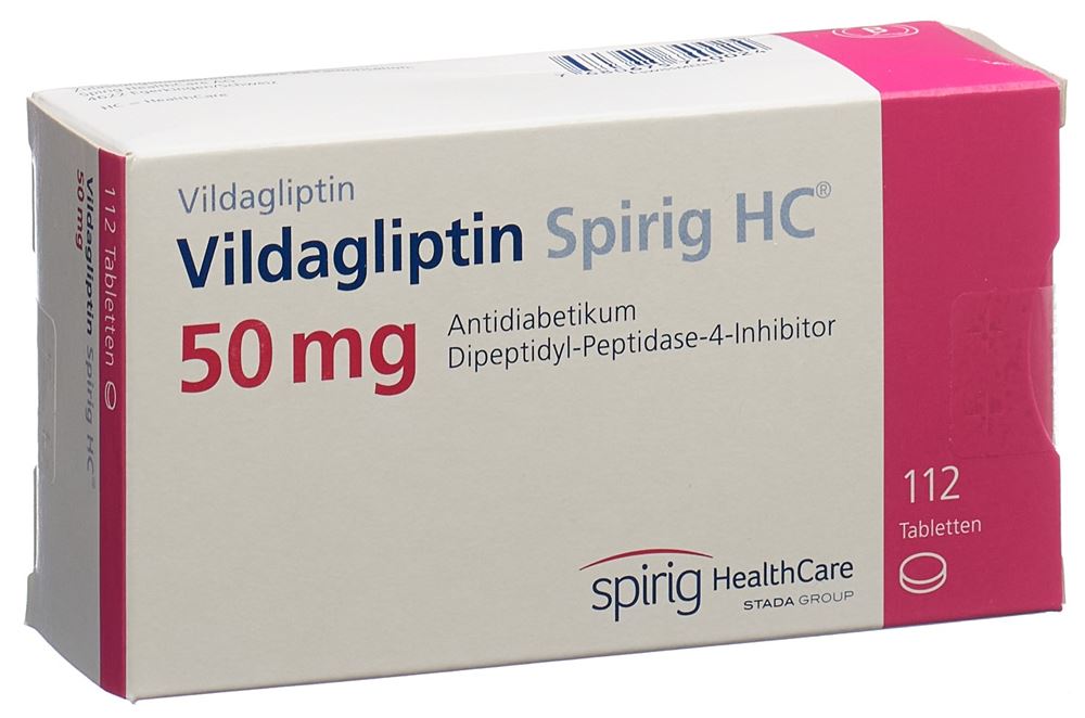 VILDAGLIPTIN Spirig HC 50 mg, Hauptbild