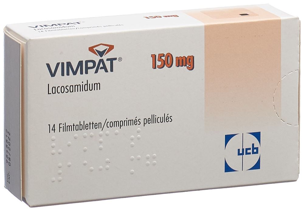VIMPAT Filmtabl 150 mg Blist 14 Stk, Hauptbild