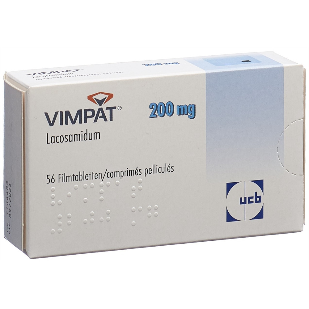VIMPAT Filmtabl 200 mg Blist 56 Stk, Hauptbild