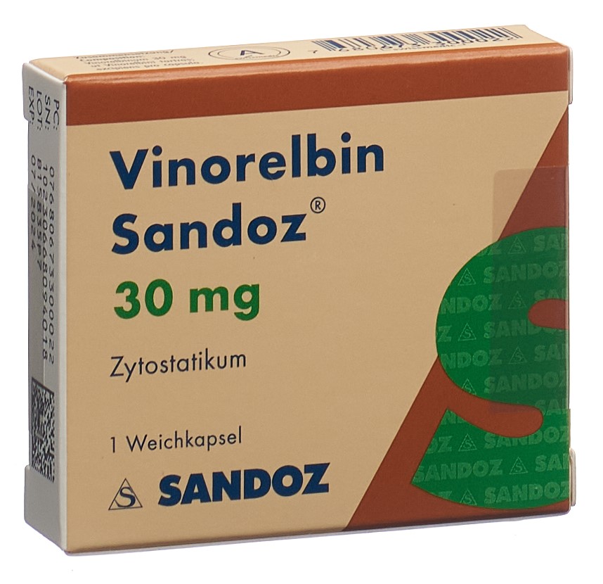 VINORELBINE Sandoz 30 mg, image principale