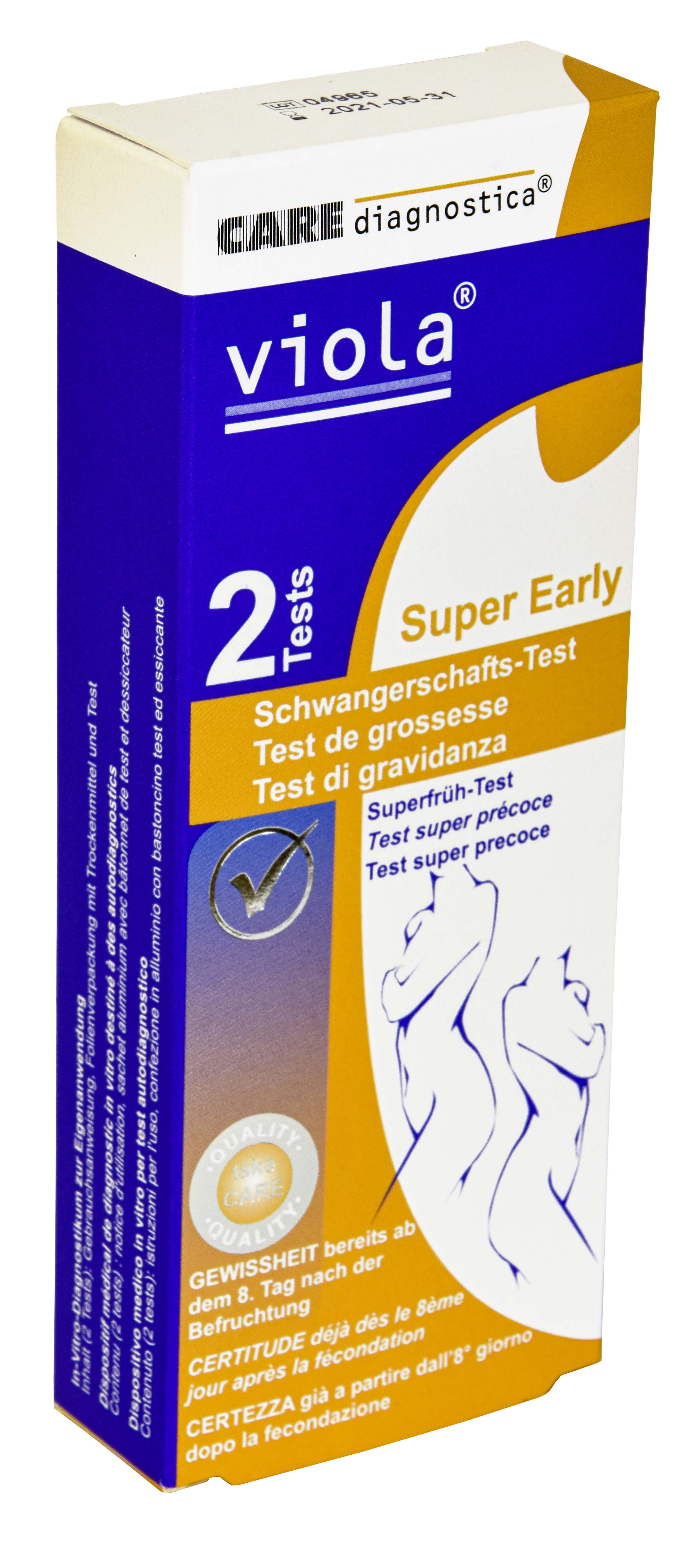 VIOLA Super Early Schwangerschafts-Superfrühtest