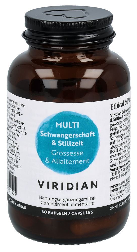 VIRIDIAN Schwangerschaft & Stillzeit Multi