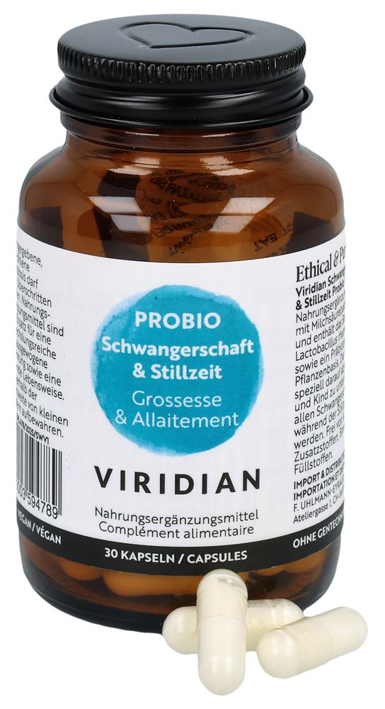 VIRIDIAN Schwangerschaft & Stillzeit Probio