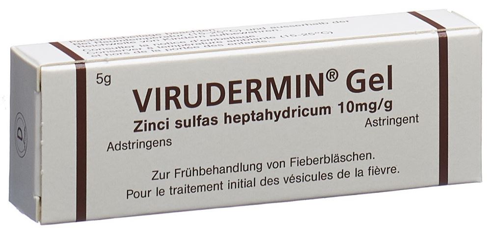 VIRUDERMIN gel tb 5 g