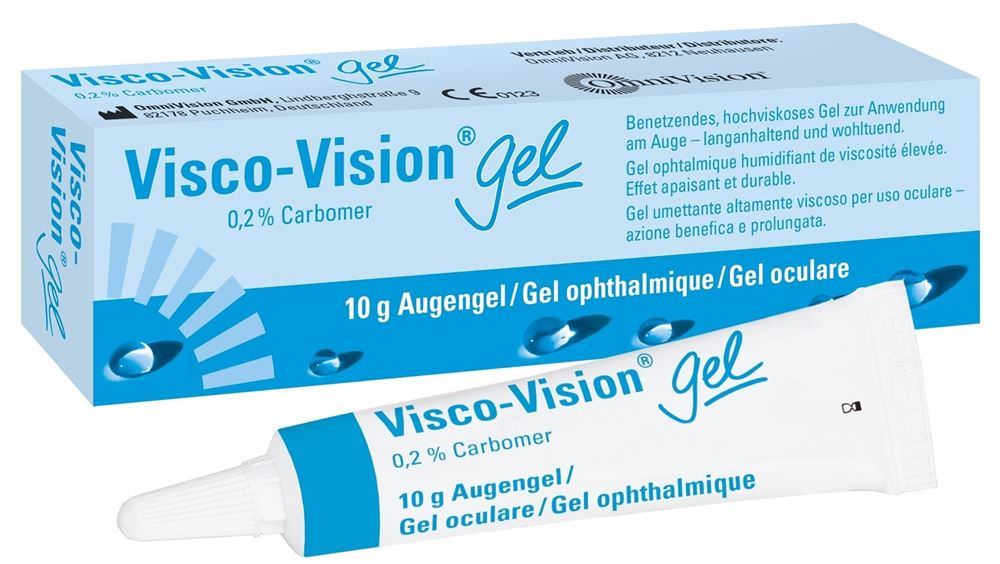 VISCO-VISION gel opht 0.2 % tb 10 g, image principale