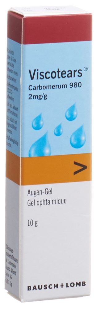 VISCOTEARS Augengel Tb 10 g, Hauptbild VISCOTEARS Augengel Tb 10 g, Hauptbild