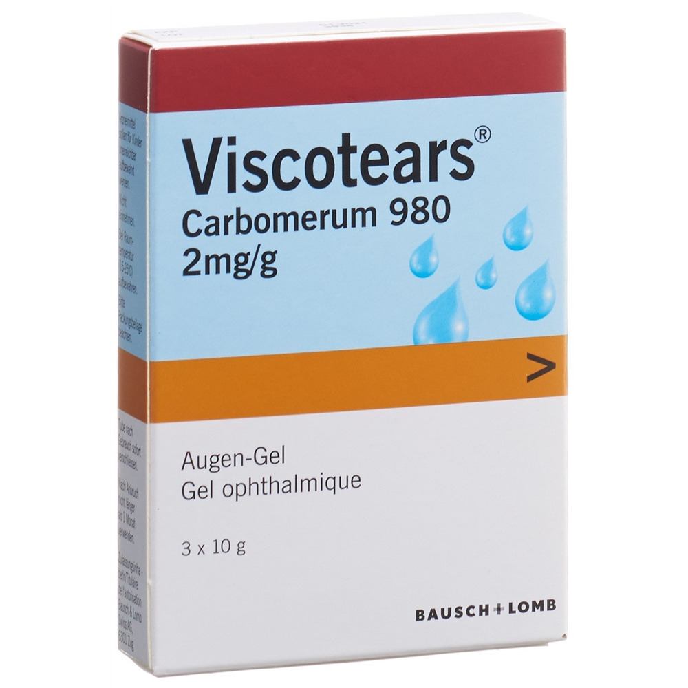 VISCOTEARS gel opht tb 10 g