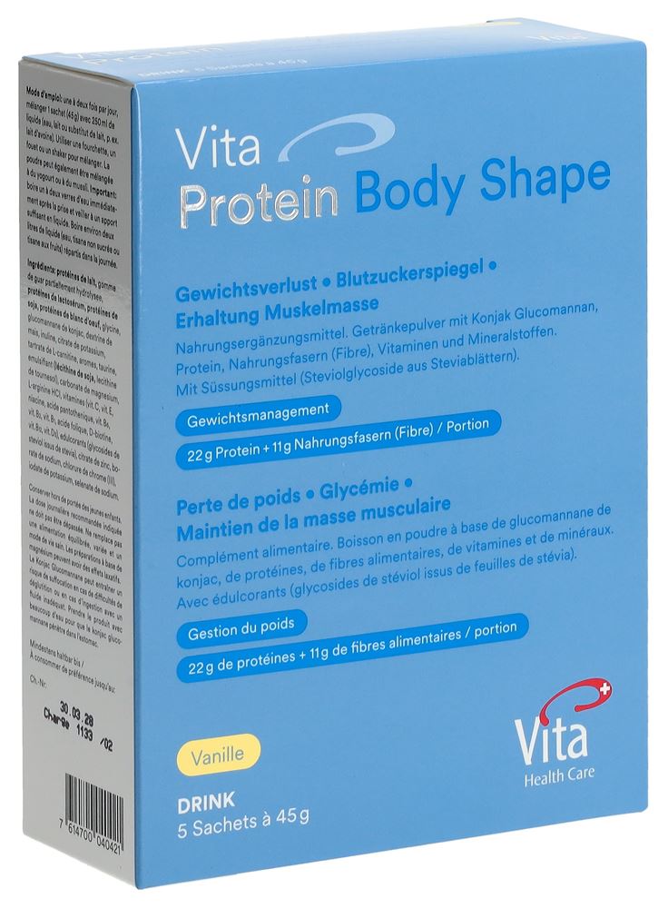 VITA Protein body shape
