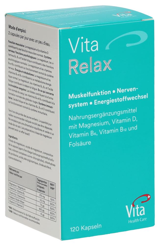 VITA caps bte 120 pce