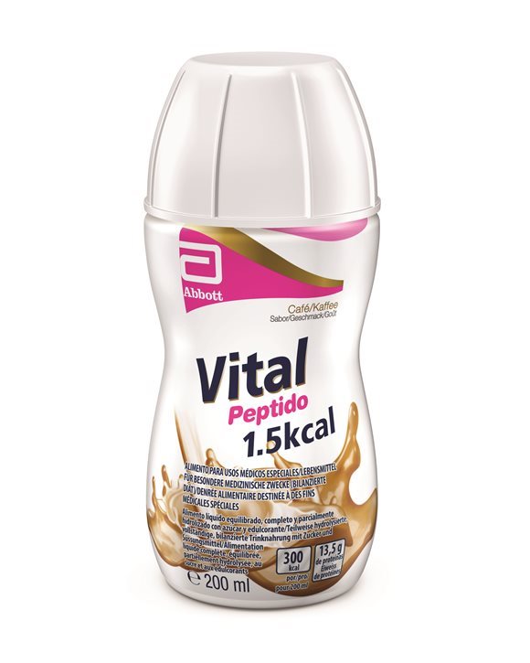 VITAL PEPTIDO liq Kaffee Fl 200 ml, Hauptbild