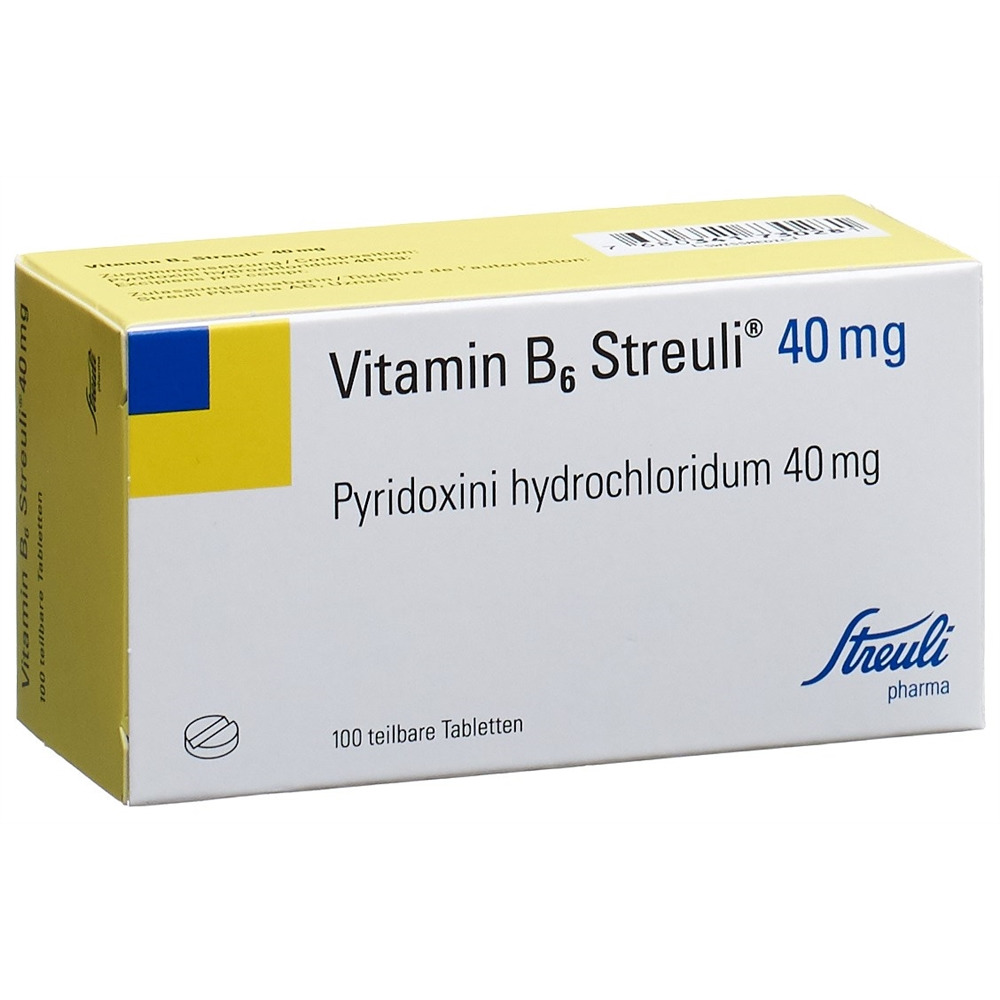 VITAMINE B6 Streuli 40 mg, Hauptbild