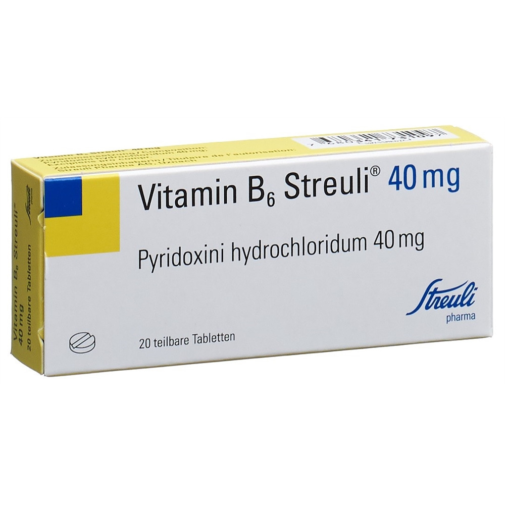 VITAMINE B6 Streuli 40 mg