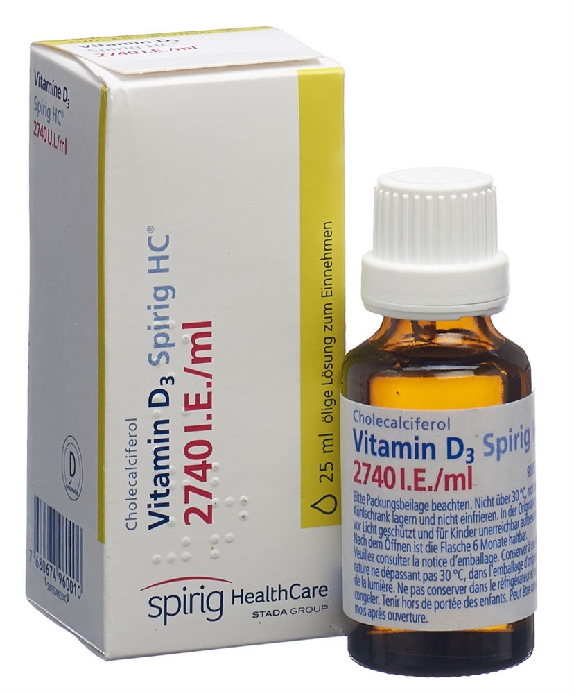 VITAMINE D3 Spirig HC 2740 IE/ml, Bild 2 von 4