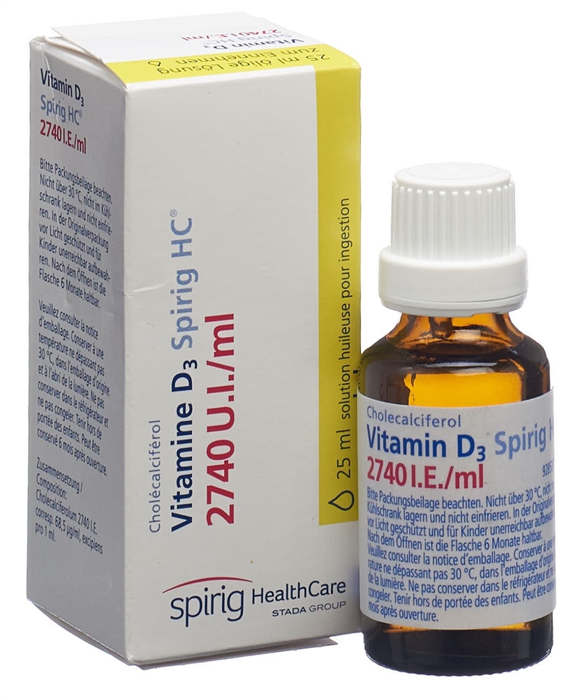 VITAMINE D3 Spirig HC 2740 IE/ml, Bild 3 von 4