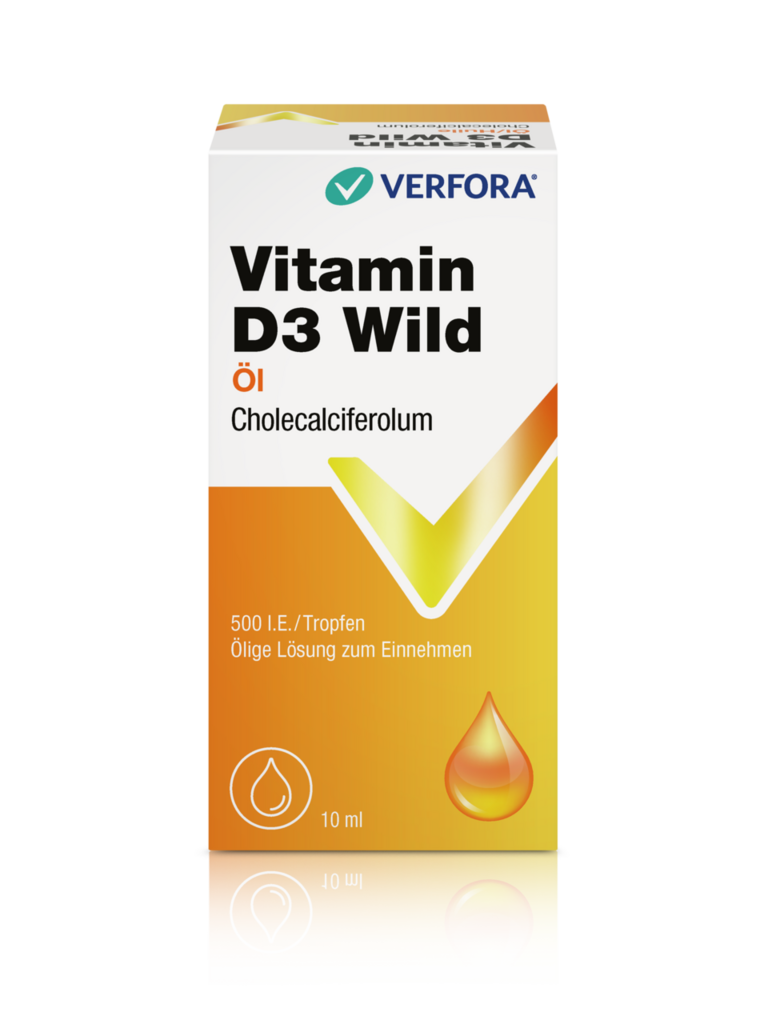 VITAMINE D3 WILD Wild Öl 500 IE/Tropfen