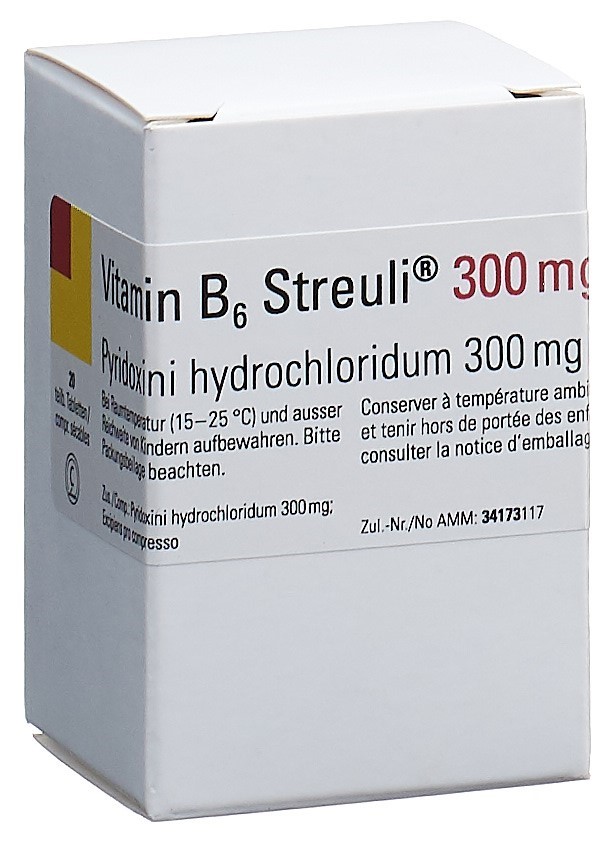 VITAMINE B6 Streuli 300 mg