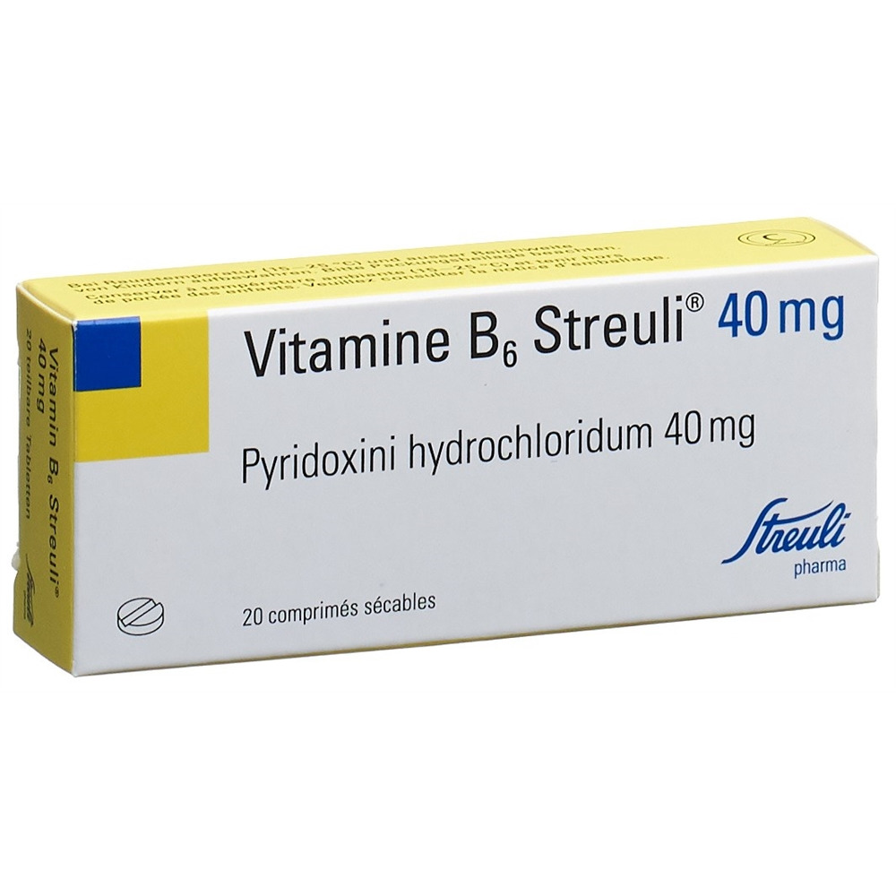 VITAMINE B6 Streuli 40 mg, image 2 sur 2