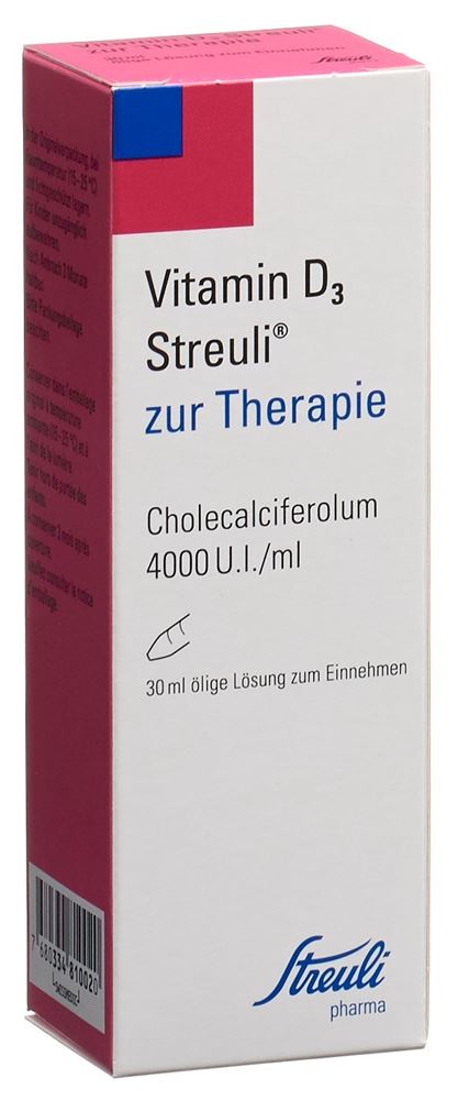 VITAMINE D3 Streuli 4000 IE/ml, image principale