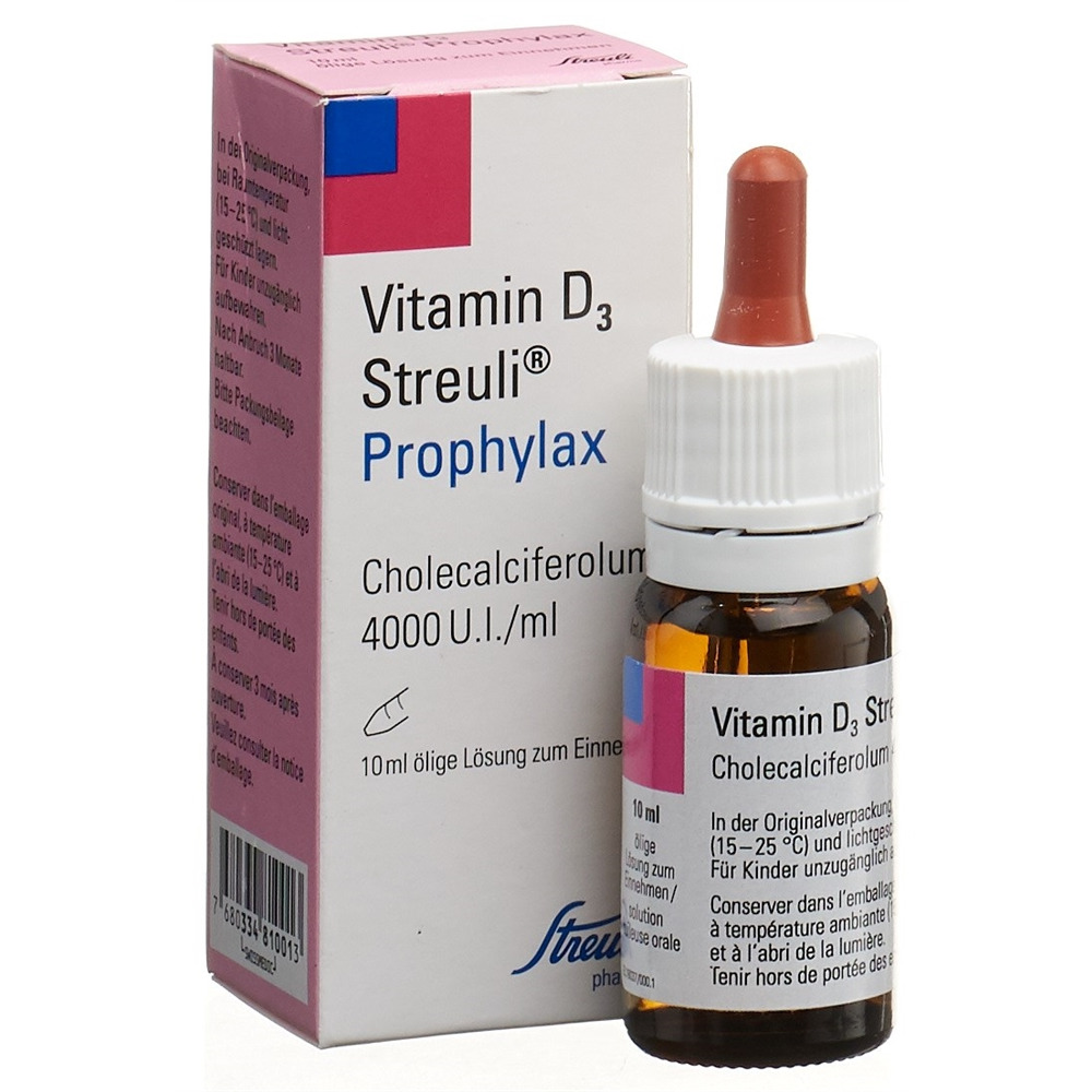 VITAMINE D3 Streuli 4000 IE/ml