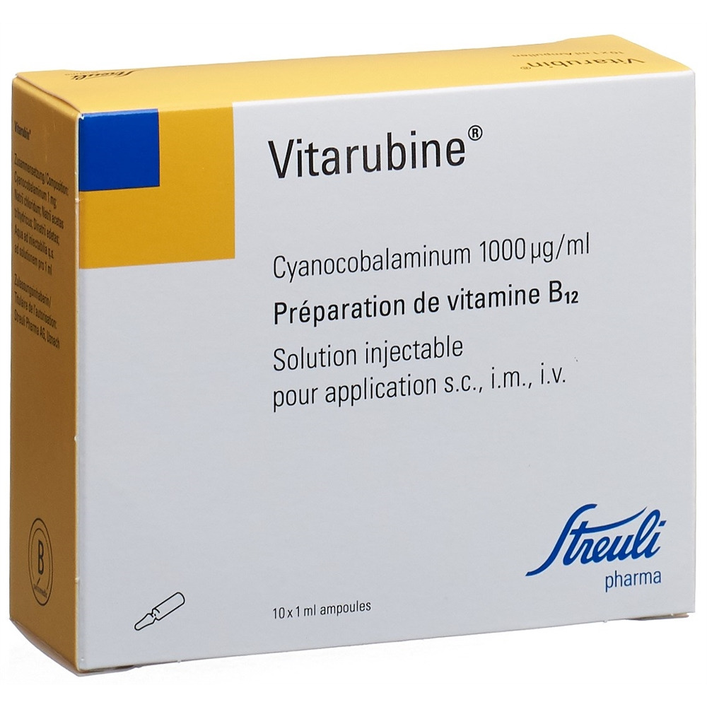 VITARUBIN Inj Lös 1000 mcg/ml Amp 1 ml, Bild 2 von 2