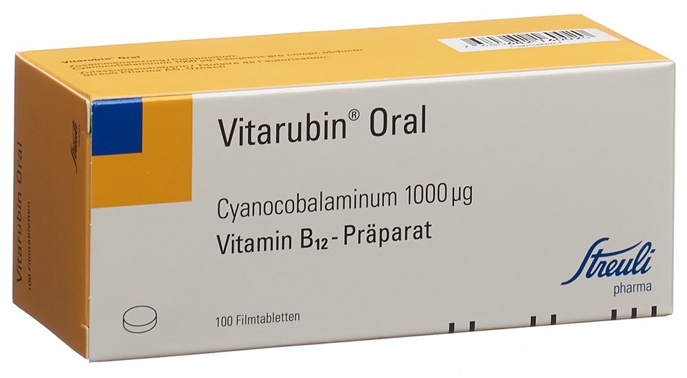 VITARUBIN Oral 1000 mcg, image principale